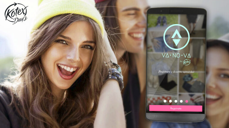 Kimberly Clark lanzó Va.No.Va, una app que ayuda a las adolescentes a tomar decisiones