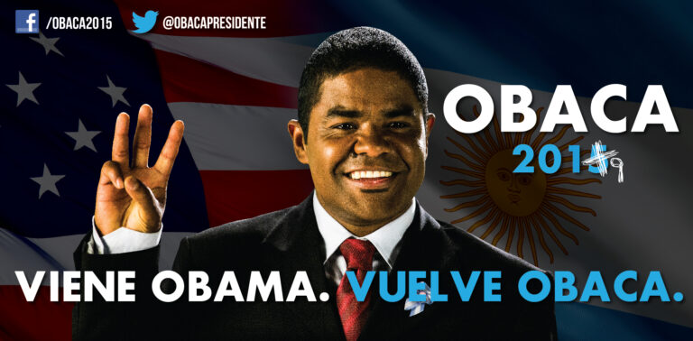 Viene Obama. Vuelve Obaca.