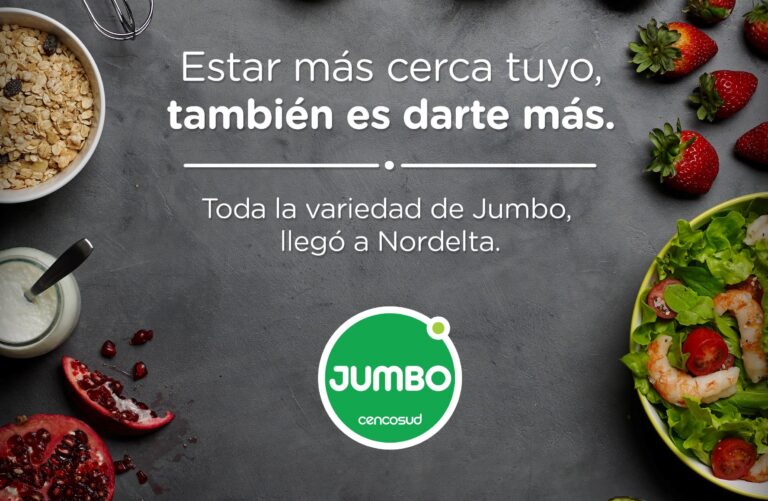 Jumbo llega a Nordelta con identidad desarrollada por Don