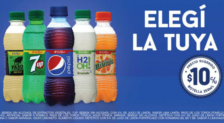PepsiCo presenta la nueva botellita #Selfie de 250ml