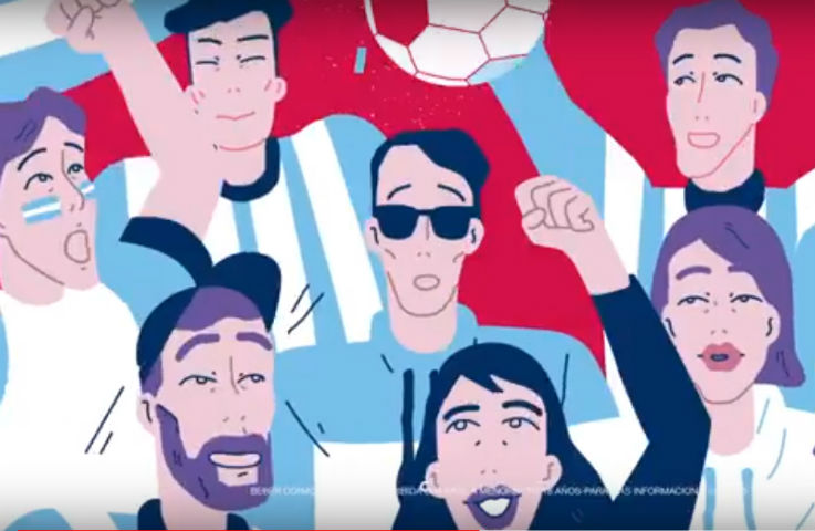 Mirá el primer trabajo de Niña para Cinzano