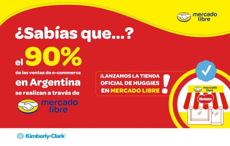 La nueva tienda oficial de Huggies en Mercado Libre