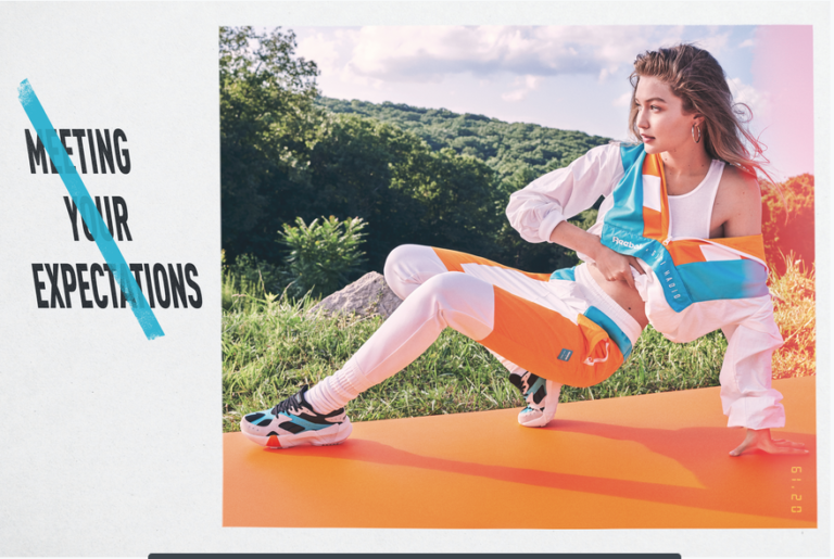 Reebok lanza su nueva campaña con Gigi Hadid