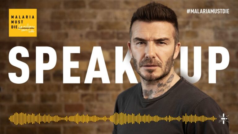 David Beckham y R/GA Londres dicen “Malaria Must Die”