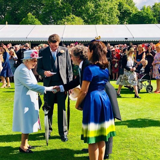 Guibert Englebienne de Globant fue recibido por la Reina Isabel II