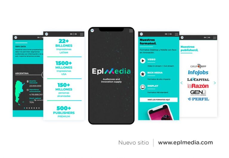La propuesta programática se luce en el nuevo sitio de EPL MEDIA