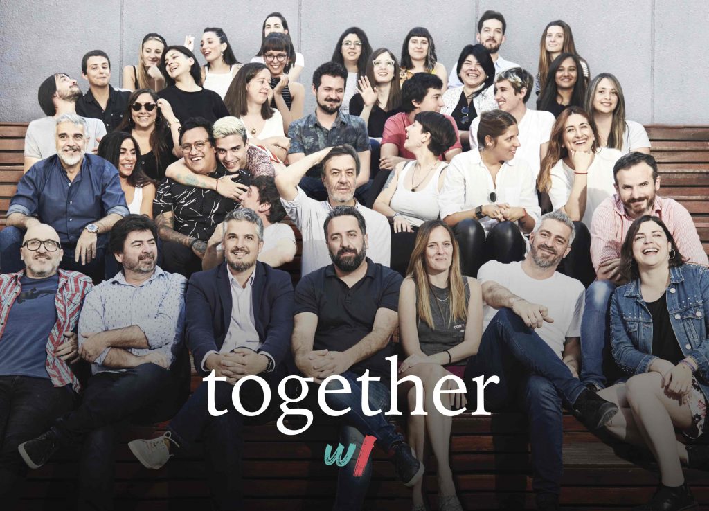 Santiago Puiggari, Lulo Calió y Luciano Landajo presentan TOGETHER