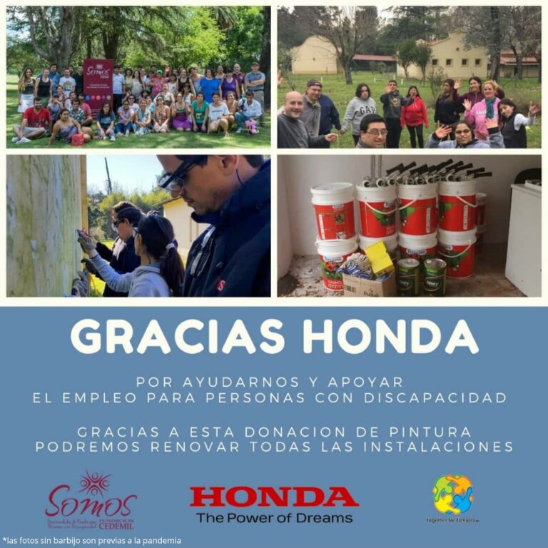 Honda Motor Argentina impulsa la inclusión laboral