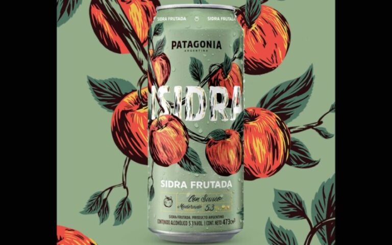 Cerveza Patagonia lanza Isidra, una sidra frutada de edición limitada
