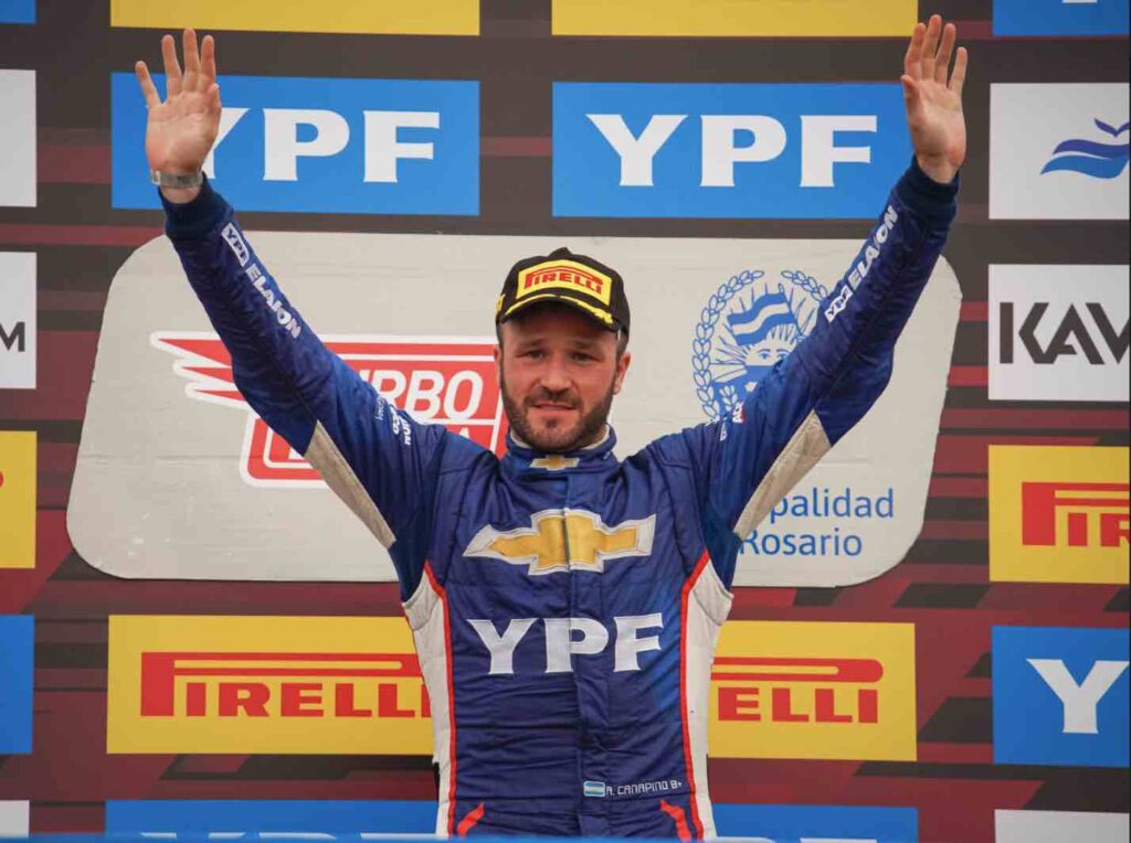 Chevrolet extiende el contrato con el piloto argentino Agustín Canapino