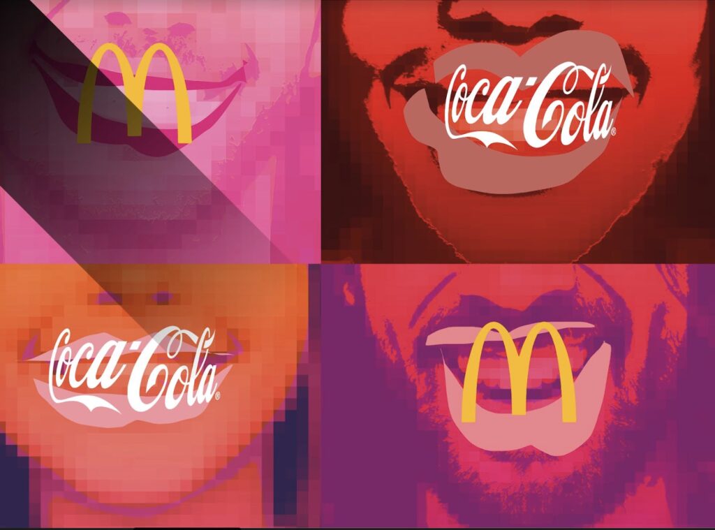 Geometry Colombia, Coca-Cola y McDonald’s crearon Non Fungible Smiles, el primer NFT a partir de sonrisas