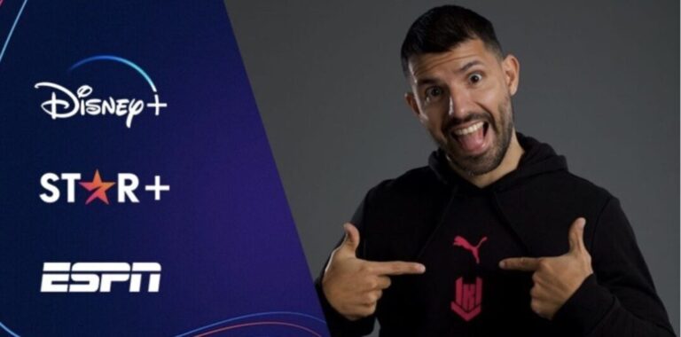 El Kun Agüero firma un acuerdo de exclusividad con Disney para la producción de contenido