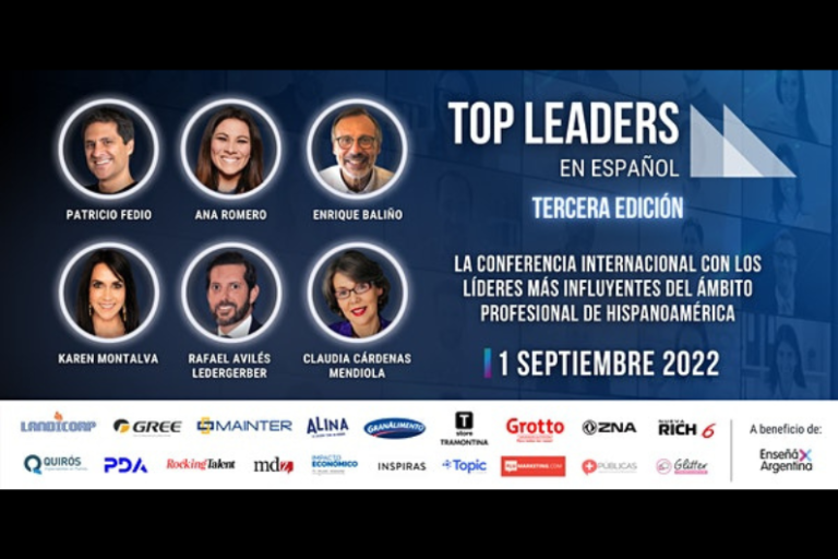 Llega la tercera edición de Top Leaders en español