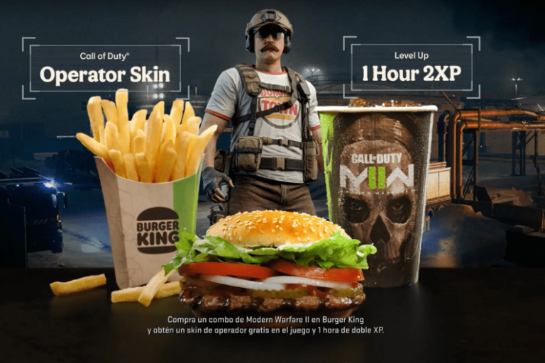 México: Burger King y Call of Duty lanzan una Whopper especial para los gamers
