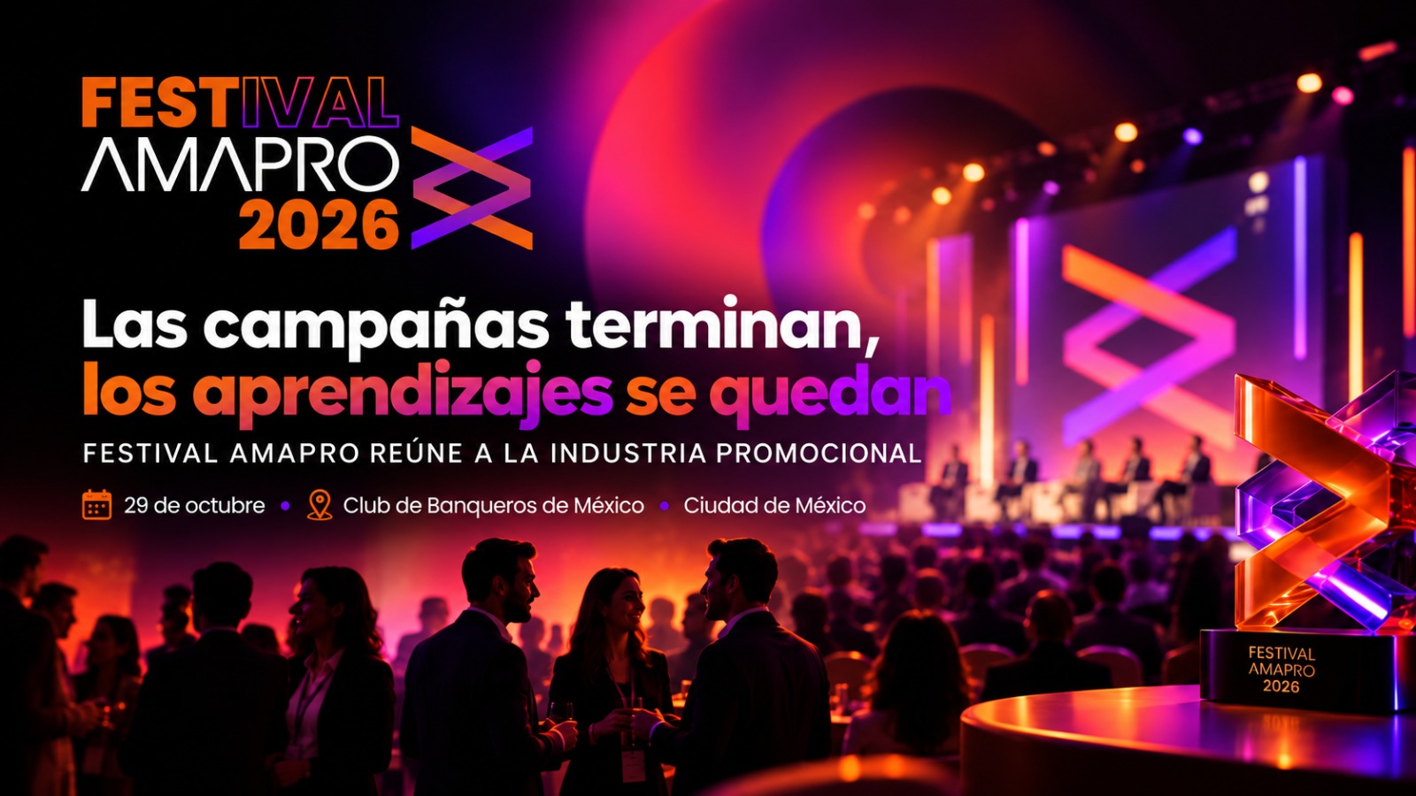 El Festival AMAPRO 2026 convoca a la industria de la promoción para analizar tendencias y cambios del sector